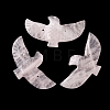 Natural Rose Quartz Carved Big Pendants G-A288-01I-1