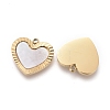 Natural Shell Charms STAS-H100-05G-3