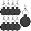 10Pcs PU Leather Keychains KEYC-YW00295-03-1