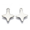 201 Stainless Steel Pendants X-STAS-R116-044-2