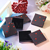 5Pcs Hot Stamping Planet Cardboard Jewelry Packaging Boxes CON-TA0001-44E-5