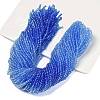 Transparent Painted Glass Beads Strands X1-DGLA-A034-T3mm-A01-1