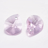 Faceted Glass Rhinestone Pendants RGLA-F053-D-223-2