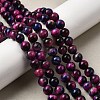 Natural Tiger Eye Beads Strands G-F561-10mm-B09-1