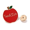 Teacher's Day Theme Rack Plating Light Gold Alloy Brooches JEWB-Z016-01KCG-16-3