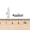 SHEGRACE Brass Slide On End Clasp Tubes XGRQ1R207-357P-3
