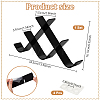 2Pcs Acrylic Hockey Puck Holder AJEW-WH0817-024B-02-3