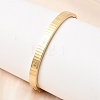 304 Stainless Steel Hinged Bangles for Women BJEW-B168-12G-1