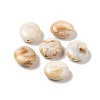 Two Tone Opaque Acrylic Beads MACR-M044-01B-1
