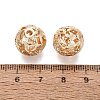Brass Filigree Beads KK-ZX026-12G-3