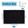 1Pc Nylon Tactical Hook and loop Fastener Patch Hanging Display Board with Eyelets AJEW-OC0005-81A-2