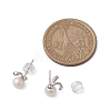 Natural Pearl Ear Studs EJEW-P286-39P-3