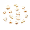 36Pcs 6 Style Brass Beads and Spacer Beads KK-BC0002-26G-4
