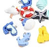 Opaque Resin Pendants RE-CBA5D24-09-2