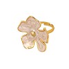 304 Stainless Steel Enamel Finger Rings WG2CA2D-01-2