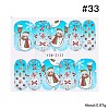 Christmas Series Nail Art Full-Cover Sticker MRMJ-Q058-2133-2