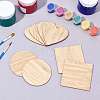 Olycraft Wooden Boards for Painting AJEW-OC0001-86B-4