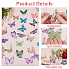 PET Plastic Self Adhesive Picture DIY-FH0010-16-4