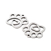 201 Stainless Steel Pendants STAS-A090-27P-2