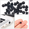 100Pcs Silicone Mobile Anti-Dust Plugs AJEW-CN0007-53-3