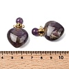 Natural Amethyst Pendants G-H252-C03-01-3