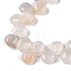 Natural White Agate Beads Strands G-T138-122-3