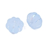 Frosted Transparent Acrylic Beads X1-OACR-P029-03B-01-3