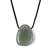Natural & Synthetic Mixed Gemstone Pendant Necklaces NJEW-Q352-01-3