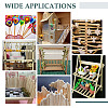  50Pcs 5 Style Solid Beech Wood Craft Sticks WOOD-NB0002-68A-6