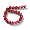 Dyed Natural Regalite/Imperial Jasper/Sea Sediment Jasper Beads Strands G-B124-C01-13-3