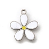 Brass Enamel Charms STAS-Q347-14P-02-1-1