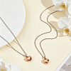 2Pcs 304 Stainless Steel Urn Ashes Pendants STAS-BC0004-38RG-4