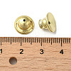 Rack Plating Brass Ear Nuts X-KK-G480-06G-3