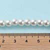Baking Painted Pearlized Glass Pearl Round Bead Strands HY-Q003-6mm-01-5