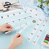 5 Pairs 5 Styles Stainless Steel Corset Busk FIND-CL0002-01-3