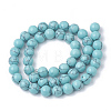 Synthetic Turquoise Beads Strands G-S295-11A-10mm-2