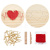 1Bag DIY String Art Kits DJEW-WR0001-22B-1