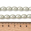 Electroplated Shell Pearl Beads Strands BSHE-B008-07A-4
