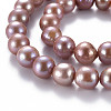 Natural Keshi Pearl Beads Strands PEAR-S020-L09-4