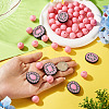 56Pcs 4 Styles Silicone Beads FIND-TA0010-75B-6