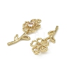 Brass Micro Pave Cubic Zirconia Pendants LS-KK-C107-09A-G-2