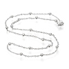 304 Stainless Steel Cable Chain Necklaces NJEW-M183-05P-1