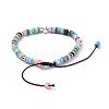 Nylon Thread Braided Beads Bracelets BJEW-JB04552-02-3