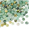 180Pcs 4 Styles Natural Serpentine Jade & Green Aventurin & Green Spot Jasper Beads G-TA0003-08B-3
