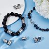 16Pcs Stainless Steel Beads STAS-DR0001-08-4
