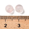 Frosted Transparent Acrylic Beads OACR-F013-12C-3