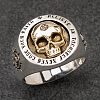 Retro Alloy Finger Rings for Men WGBD042-01-5