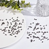 400Pcs 2-Hole Glass Seed Beads SEED-CN0001-08-4