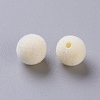 Flocky Acrylic Beads OACR-I001-8mm-L16-2