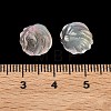 Two-tone Transparent Glass Beads GLAA-H041-02H-3